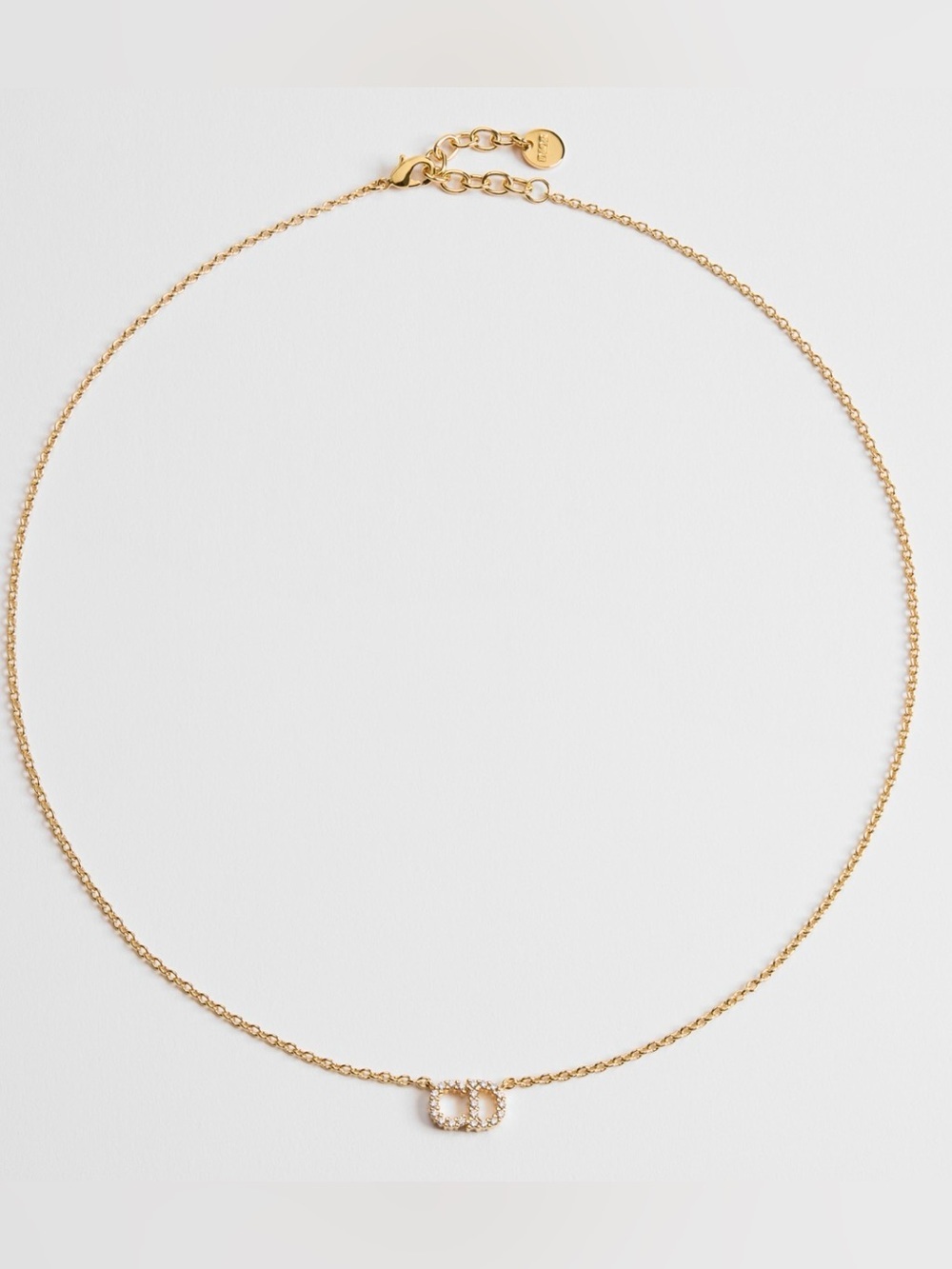Dior Clair D Lune Necklace
Gold-Finish Metal and Sparkling Crystals